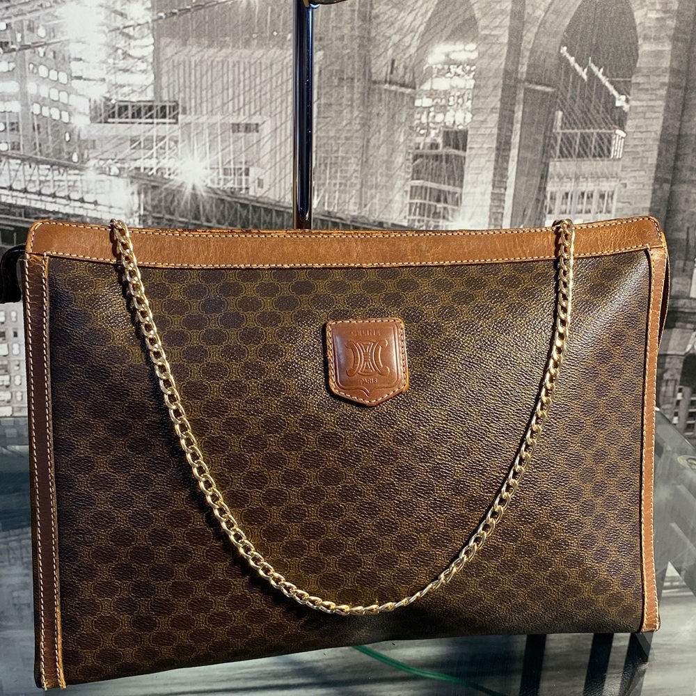 Authentic CELINE Macadam Laptop/Business Bag - Picture 3 of 16